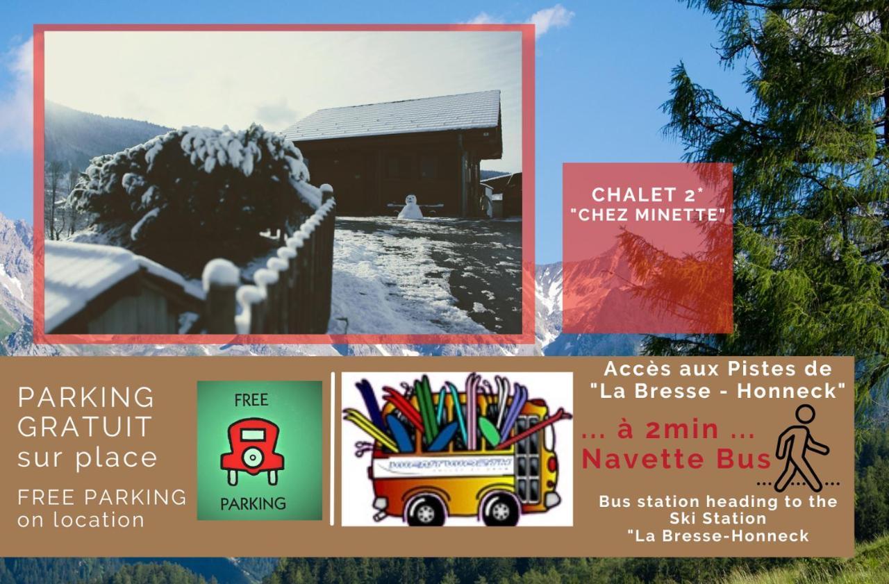 Le "Chalet De Minette" 2 Etoiles לה ברסה מראה חיצוני תמונה